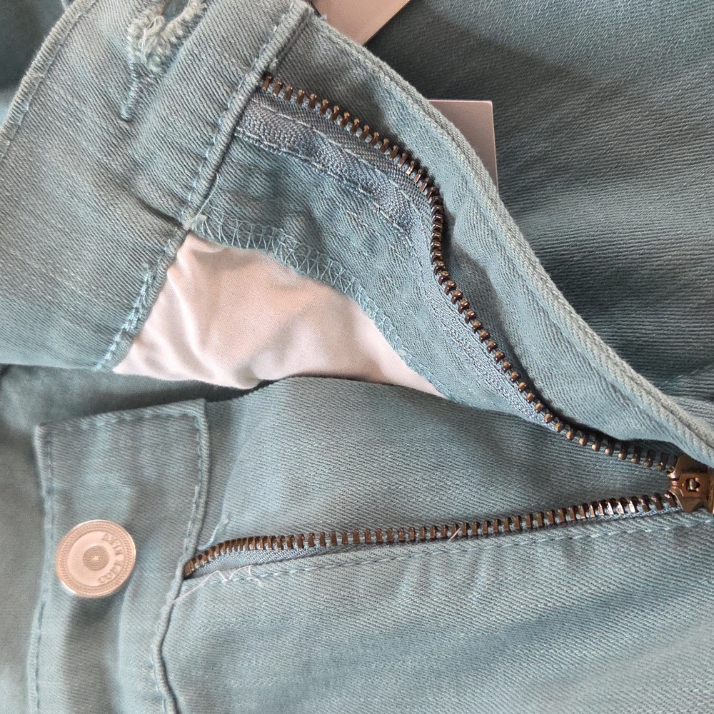 Code Bleu Womans 22W Capri Teal Button-Accent Cla… - image 13